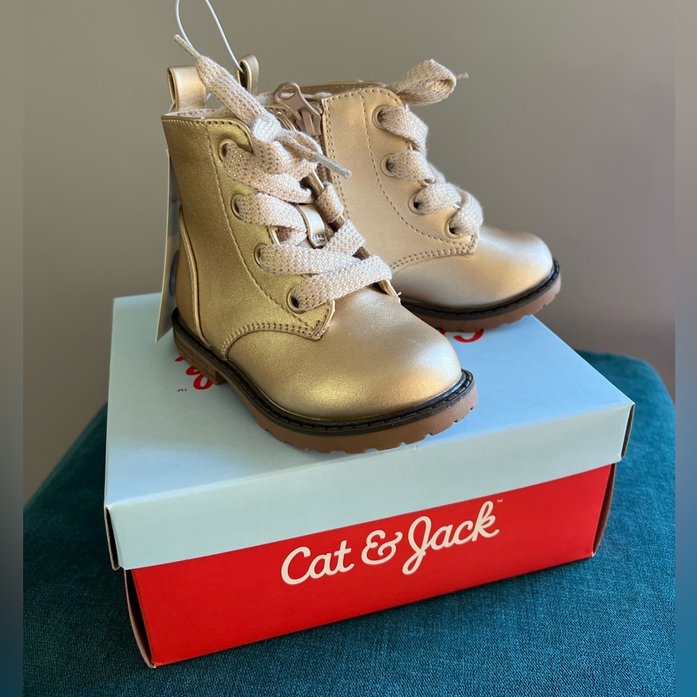 Toddler size 6 Combat Boots NWT